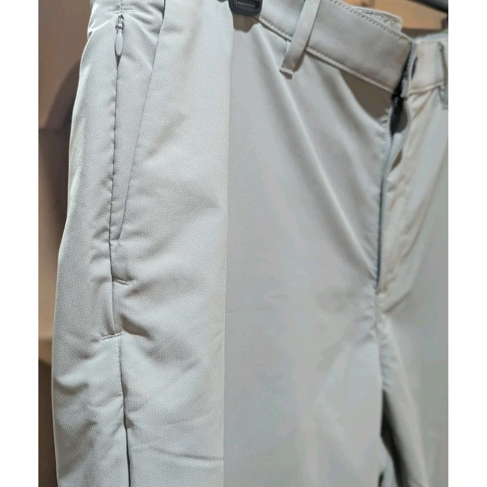Banana Republic Motion Tech Hybrid‎ Pant Men's 36 Zip Pocket Lightweight Khaki
